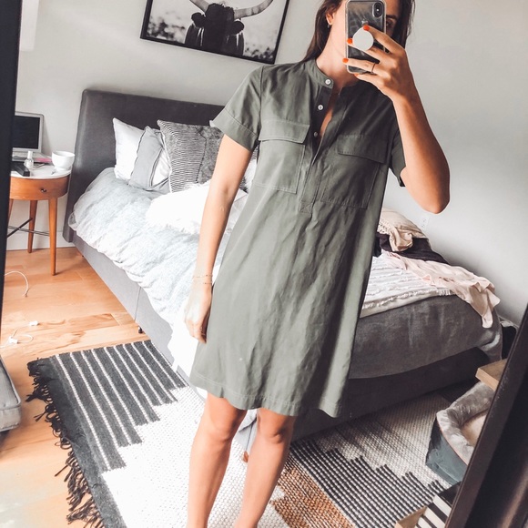 J. Crew Dresses & Skirts - Army green J. Crew dress